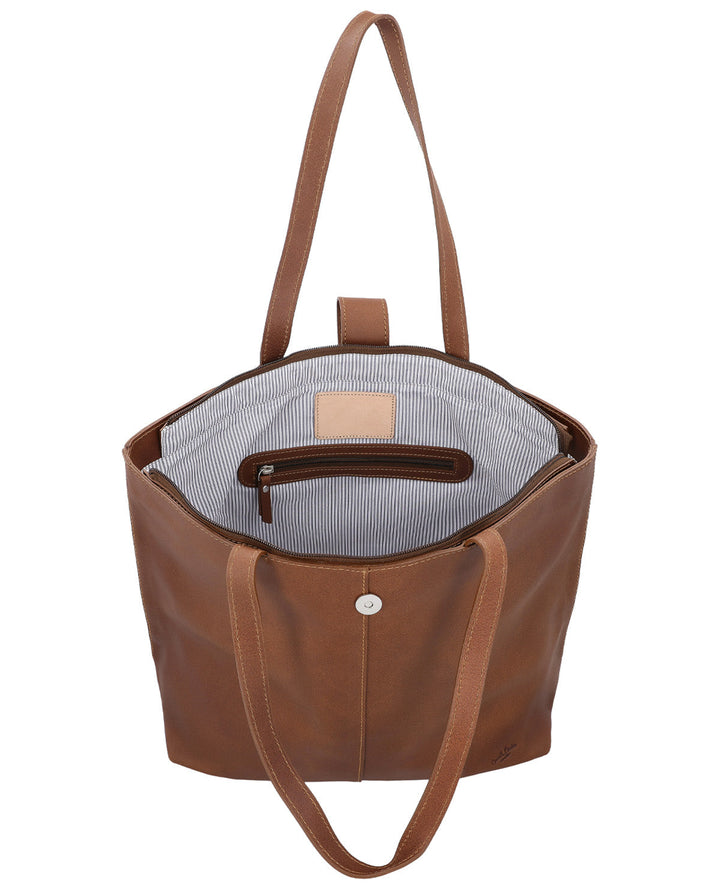 Geantă shopper Alexandra din piele