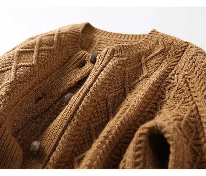 Cardigan Claire cu împletitură