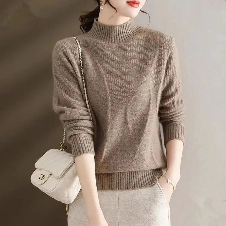 Pulover Arden cu guler înalt
